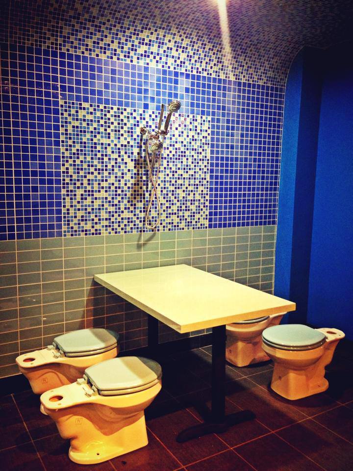 Les restaurants toilettes