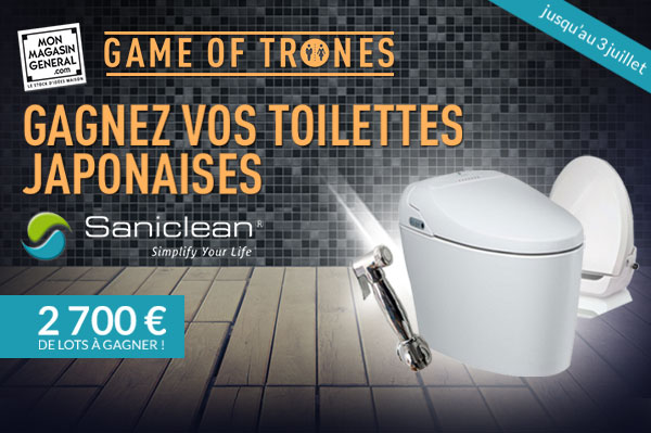 Jeu concours SANICLEAN !