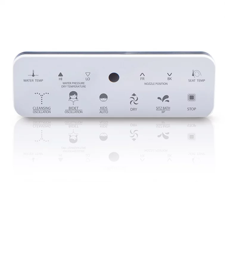 T l commande pour abattant WC japonais lavant PRIVILEGE Saniclean
